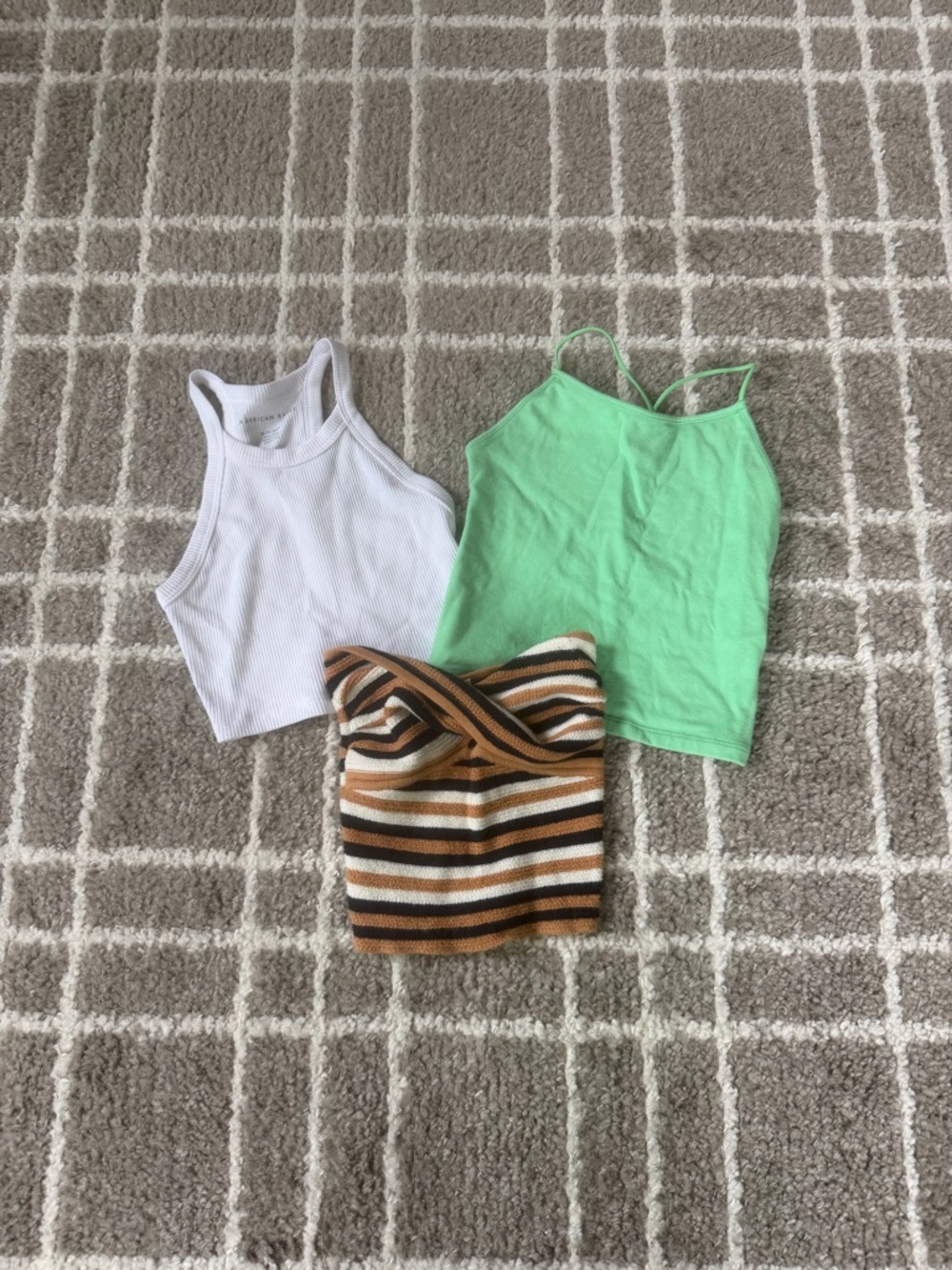 Set of 3 American Eagle Crop Tops